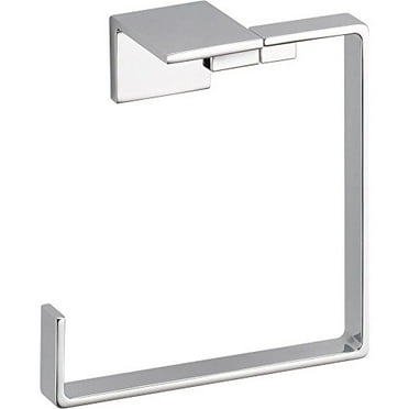 Delta Faucet 77746 Vero Towel Ring, Polished Chrome