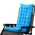 thumbnail image 2 of Cheers Solid Color Garden Rocking Deck Chair Cushion Outdoor Pool Thick Sun Seat Pad, 2 of 2