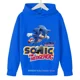 thumbnail image 2 of Sudadera con capucha de Super Sonic con estampado de dibujos animados para bebés, niños y niñas, sudadera de manga larga, ropa de calle, 2 of 5