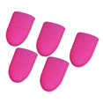 thumbnail image 4 of 5x Gorro Removedor de Esmalte de Uñas Profesional Nail Art Acrílico Soak Off Wrap Pad Abrazadera - Rosa roja Baoblaze removedor de uñas, 4 of 7