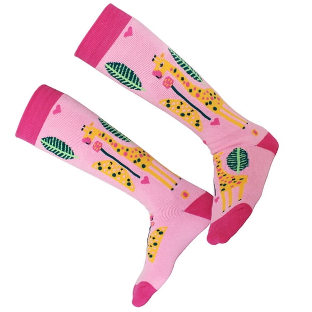 Calcetines térmicos Soidarity 1 par calentador de pies diseño grueso antideslizantes para Deportes de nieve