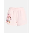 thumbnail image 5 of Strawberry Shortcake Women's Graphic Fleece Shorts, 2.5" Inseam, Sizes XXS-XXL, 5 of 6