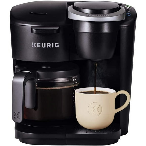 Keurig K-Duo Single Serve K-Cup Pod & Carafe Coffee Maker, Black
