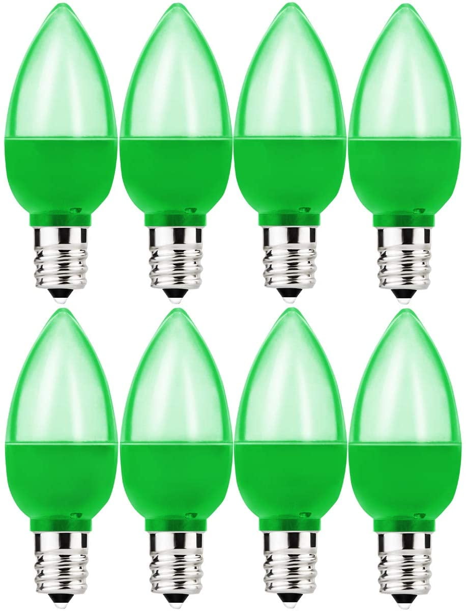 green night light bulbs