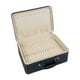 thumbnail image 1 of Caja de joyería para brazaletes, estuche de cuero PU para pulseras, organizador de joyas, estuche de exhibición para Blanco y negro, 1 of 8