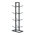 thumbnail image 1 of koolsoo 4 Layer Ball Storage Rack Decor Basketball Holder for Gym Indoor Living Room Black, 1 of 9