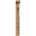 thumbnail image 2 of Ekena Millwork 3 1/2"W x 20"D x 32"H Balboa Block Smooth Bracket w/ Offset Brace, Western Red Cedar, 2 of 25