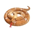 thumbnail image 1 of Muñeco de serpiente gigante de peluche, cómodo y divertido, con forma de serpiente y almohada larga. Amarillo, 1 of 9