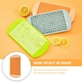 thumbnail image 3 of Shisuyan Mini Silicone Ice Cube Tray Freezer For Easy Release Spill Design Tear Ice Cube Maker For Drinks Summer Treats, 3 of 9