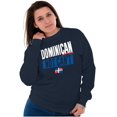 thumbnail image 3 of Dominican Not Can't DR Heritage Pride Sweatshirt for Men or Women Brisco Brands S, 3 of 5