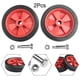 thumbnail image 3 of 2Pcs 5Inch/6 Inch Air Compressor Wheel Replacement Shock Absorption Non-Slip Air Compressor Caster Wheels, 3 of 5