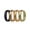 Pack ZN: Black, Golden Chestnut, Golden Chestnut with Yellow Gold Fill, Metallic Warm Khaki, variant on ThunderFit Silicone Ring Wedding Bands for Women, Promise Rings with Elegant Wavy Grooves, 6mm Wide, 2mm Thick, Breathable, Women's Rubber Engagement Rings, Variety Multipack 1-4-8