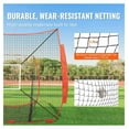 thumbnail image 3 of Baseball Softball Practice Net 7x7ft - Portable Batting Cage Net for Hitting Pitching Catching - Replacement Net with Strike Zone Targets, 3 of 7