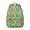 Green-11, variant on Cats and Flowers Print Student School Backpack with Geometric Cat Pattern and Abstract Cat Art Artistic Minimalist Design