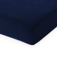 thumbnail image 4 of Axioma High Stretch Sofa Cover/Slipcover Soft Spandex Form Fit Slip Resistant Furniture Dark Blue_Size S, 4 of 5