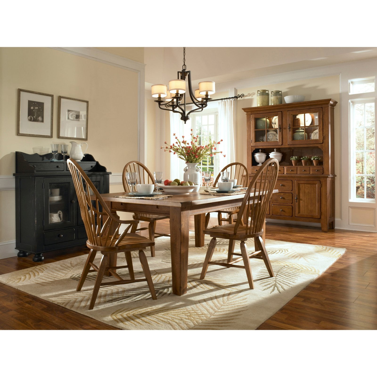 Broyhill Attic Heirlooms 72 In Rectangular Dining Table With Extension Walmartcom Walmartcom