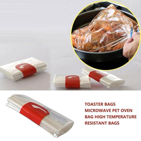 20Pcs Turkey Bags for Oven, Multipurpose Cooking Bags, Baking for Large Roasts Turkey Chicken Meat Ham Poultry Fish Seafood Vegetable