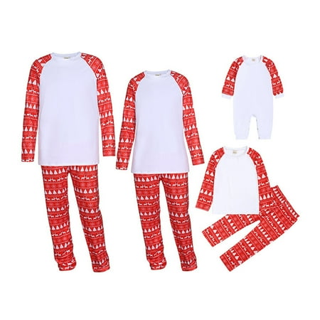 

Christmas Family Pajamas Matching Sets Women s Soft Casual Pajama Leggings and Tall Tee Sets with Cute Fun Prints