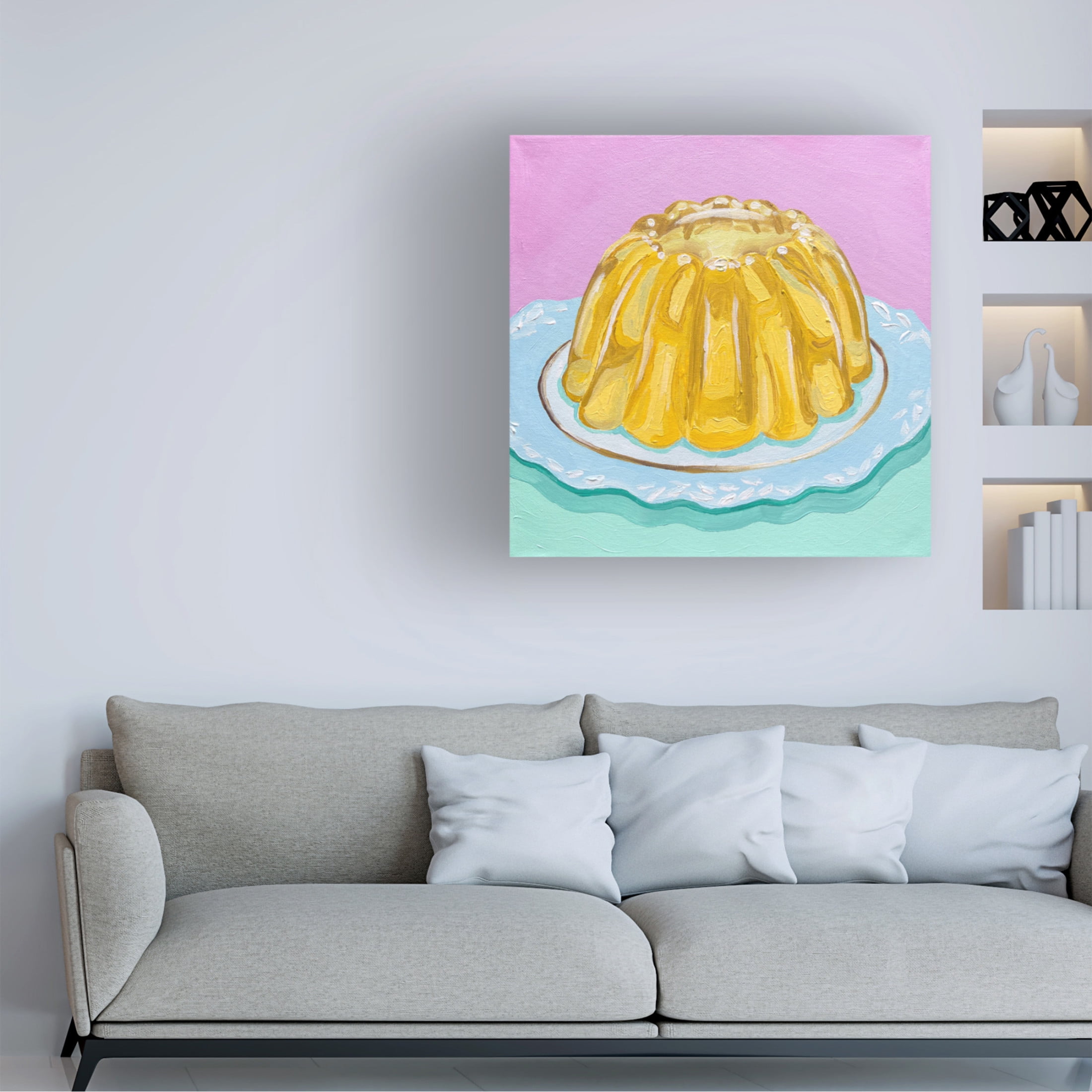 Trademark Fine Art Key and Sea Lemon Jello Canvas Wall Art