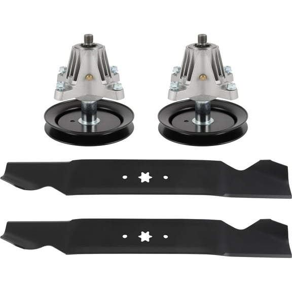 SCITOO Deck Rebuild Kit Lawn Mower Deck Parts Rebuild Kit Compatible with John Deere L120 Serial Number up to -- 150000 for MTD Sears Craftsman R1000 Z6000 ZTL7000 ZT-S42