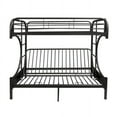 thumbnail image 2 of ACME Eclipse Twin/Full/Futon Bunk Bed in Black, 2 of 4