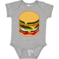 thumbnail image 3 of Inktastic Hamburger Lover Boys or Girls Baby Bodysuit, 3 of 5