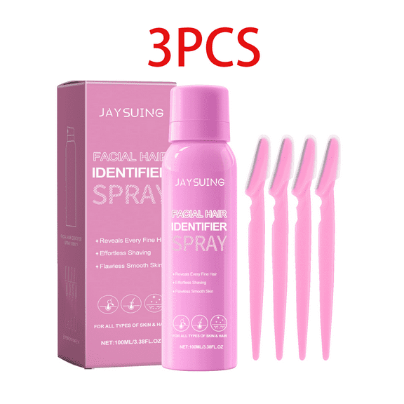 Hair Identifier Spray for Face Shaving, Facial Hair Remover, Facial Hair Removal for Women, Gifts for Girlfriend