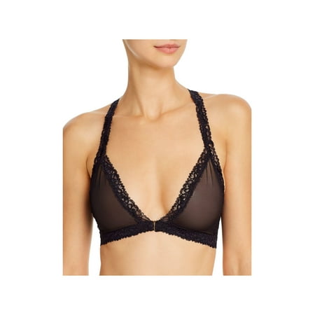 

NATORI Intimates Black Halter T-Back Bralette Bra L