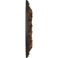 thumbnail image 4 of Ekena Millwork 13"OD x 1 3/8"P Whitman Ceiling Medallion (For Canopies up to 3 3/4"), Hand-Painted Rust, 4 of 5