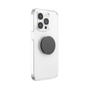 PopSockets Adhesive Phone Grip, Holder, Phone Stand, Black - Knurled Black