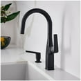 thumbnail image 7 of Blanco 442681 Rivana 1.5 GPM Single Hole Pull Down Bar Faucet - Satin Dark Steel, 7 of 7