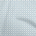 thumbnail image 1 of oneOone Rayon Blue Fabric Geometric Sewing Craft Projects Fabric Prints By Yard 56 Inch Wide, 1 of 5