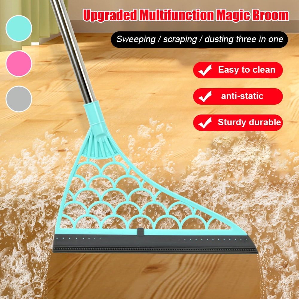 NEW Multifunction Magical Broom Hair Fur Sweeping Scrape Sweeper Household F4O8 