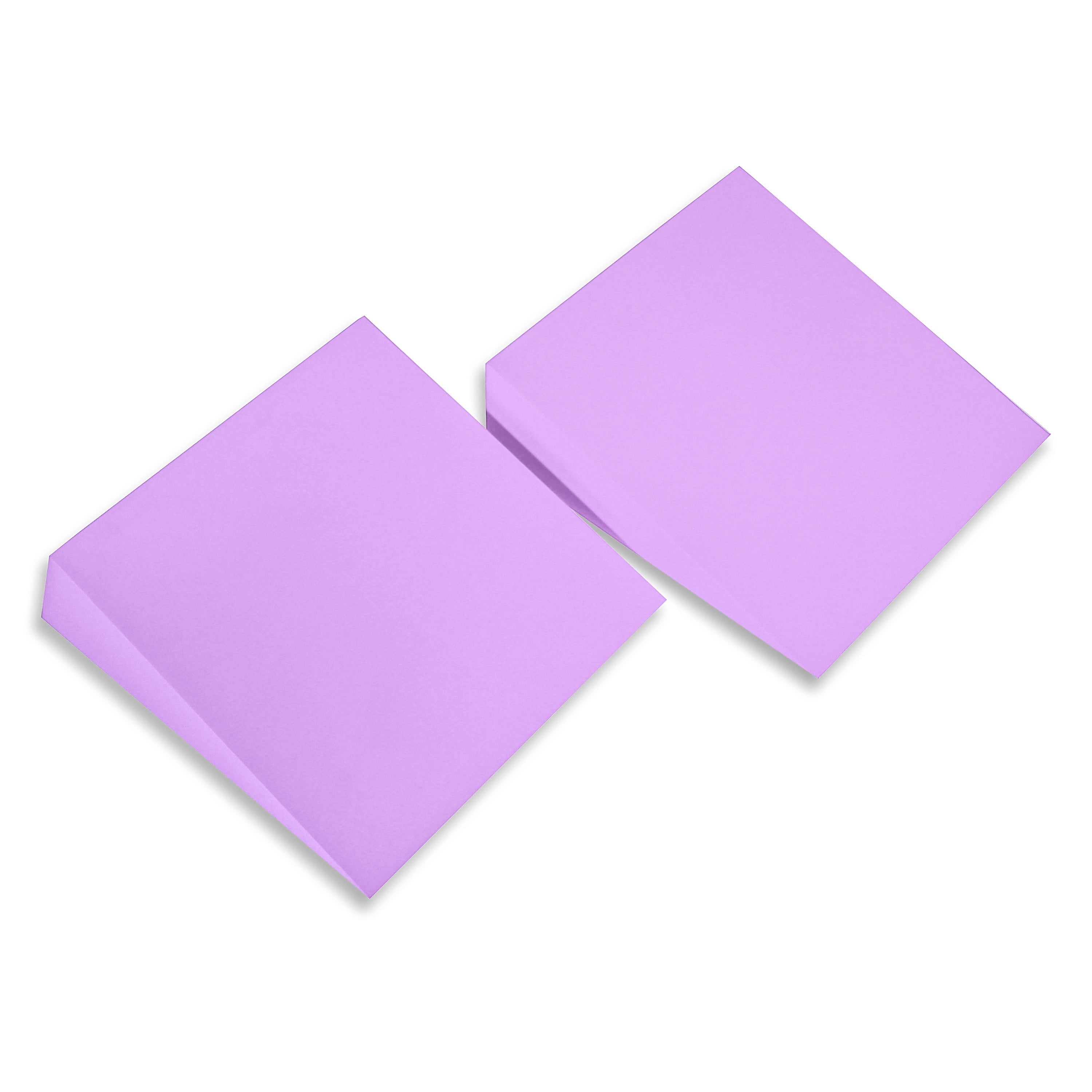 Trademark Innovations 12" Foam Incline Wedge for Yoga Stretching (Set of 2, Purple)