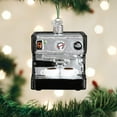 thumbnail image 2 of Old World Christmas Glass Blown Ornament (#32319) Espresso Machine, 2.75", 2 of 6