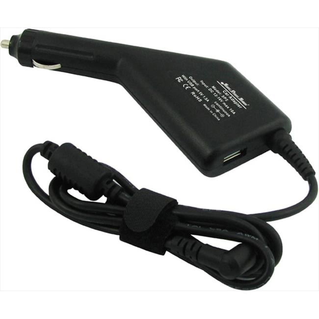 010SPS05252 DC Laptop Car Adapter Charger Cord With USB Charging Port