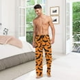 thumbnail image 6 of HPINK-T Halloween Bats Men's Pajama Pants Soft Comfy Sleep Lounge Pants Pjs Bottoms with Pockets, 6 of 7