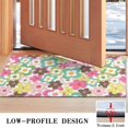 thumbnail image 3 of Pioneer Flower Floral Print Pattern Door Rugs,Washable Non Slip Door Mats Indoor,Decorative Door Mats,Entry Mat Indoor for Entrance,Bedroom,Kitchen,Bathroom,17"x30", 3 of 6