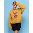 thumbnail image 2 of Realistic Heart Love You Sweatshirt Women -Image by Shutterstock, Female XX-Large, 2 of 4
