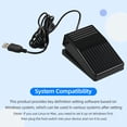 thumbnail image 3 of Interruptor de pie Interruptor de pie único USB Una tecla Interruptor de pie personalizado Control Teclado Ratón Gamepad Cadena de caracteres Máquina de impresión multimedia Romacci Interruptor de pie, 3 of 6