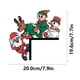 thumbnail image 3 of Pegatinas Navideñas De Papá Noel Para Esquinas De Puertas De Madera. Pegatinas Decorativas Para Esquinas De Puertas Y Paredes., 3 of 4