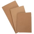 thumbnail image 2 of Case de cremallera de 3pcs y soporte de tarjeta de Kraft Organizador de la carpeta de archivo de papel Kraft para documentos Tarjetas de recibos Tarjetas de crédito Visas Tickets, 2 of 8
