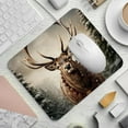 thumbnail image 2 of Elk Square Desk Pad Mouse Mat Gaming Mousepad, 8.3x9.8 Inch, Non-Slip Rubber Bottom, Printed, Suitable for Office and Gaming, 2 of 6