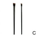 thumbnail image 1 of Angled Eyebrow Brush & Eyeliner Brush Set, Flat Inclined Eye Makeup Tools for Precise Brow Filling, Defining, & Eyeshadow Application, 1 of 8