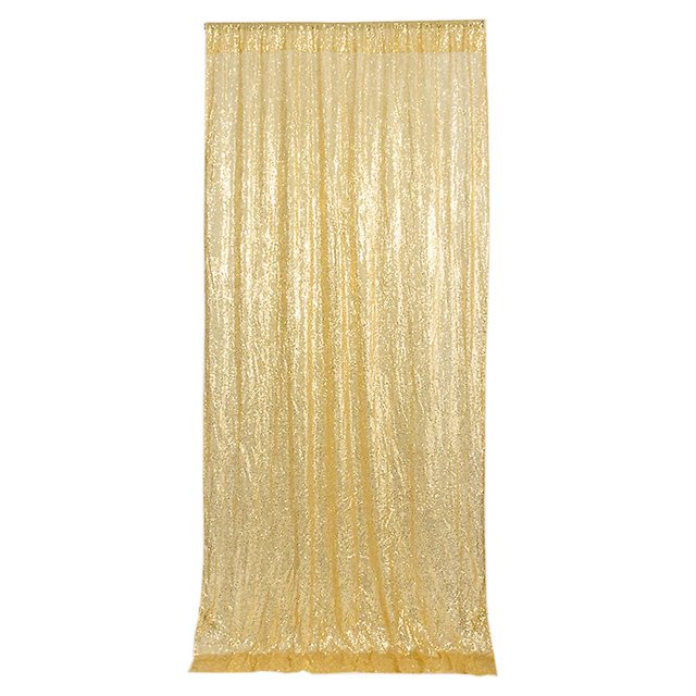 Fondo de lentejuelas que no se ve a través de la mancha gruesa para fotografía cortina de brillo fiesta 120cm * 240cm
