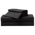 thumbnail image 1 of Juego de Sabanas 100% Algodón Cálidas y Transpirables Queen Size Negro Kyuden Home, 1 of 7