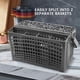 thumbnail image 3 of 1PC Universal Cutlery Dishwasher Basket for Bosch/Maytag/Kenmore/Whirlpool/LG/Samsung/Kitchenaid Dis, 3 of 5