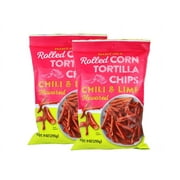 2 Pack | Trader Joe's Chili & Lime Flavored Rolled Corn Tortilla Chips
