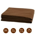 thumbnail image 5 of NTBAY 100% Brushed Microfiber Euro Pillow Shams Set of 2, Super Soft and Cozy European Throw Pillow Covers, Wrinkle, Fade, Stain Resistant Square Pillow Cases, 26"x26", Brown, 5 of 5