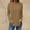 Brown#1, variant on pstuiky Womens Long Sleeve Tops Solid Color Round Neck Tops Casual Loose Fit Tunic Tops Trendy Basic Tees Plus Size Tops Fall Clothes Going out Tops for Women